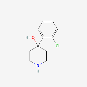 molecular formula C11H14ClNO B1352068 4-(2-Chlorophenyl)piperidin-4-ol CAS No. 71501-46-7