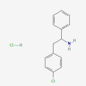 2-(4-Chlorophenyl)-1-phenylethan-1-amine hydrochloride