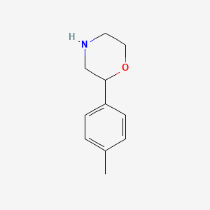 molecular formula C11H15NO B1352103 2-(4-Methylphenyl)morpholine CAS No. 739328-82-6