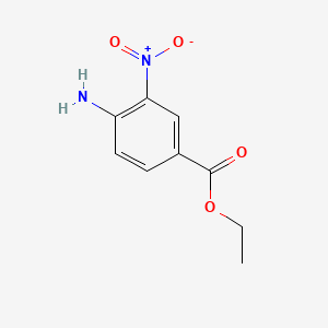molecular formula C9H10N2O4 B1352125 Ethyl 4-amino-3-nitrobenzoate CAS No. 76918-64-4