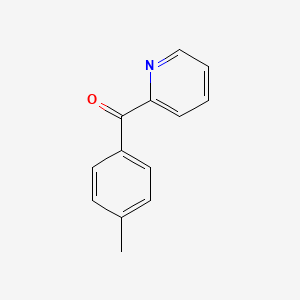 molecular formula C13H11NO B1352126 2-(4-Methylbenzoyl)pyridine CAS No. 78539-88-5