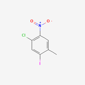 molecular formula C7H5ClINO2 B1352127 4-Chloro-6-iodo-3-nitrotoluene CAS No. 83706-53-0