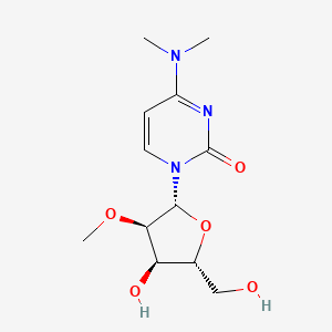 molecular formula C12H19N3O5 B1352144 N,N-Dimethyl-2'-O-methylcytidine CAS No. 34218-81-0