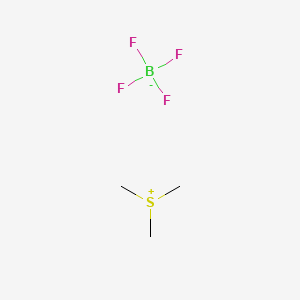 molecular formula C3H9BF4S B1352145 Trimethylsulfonium tetrafluoroborate CAS No. 676-88-0