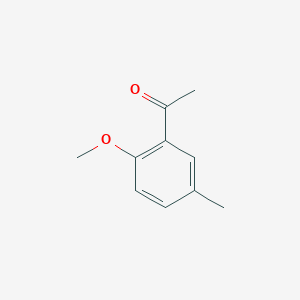 molecular formula C10H12O2 B1352155 1-(2-Methoxy-5-methylphenyl)ethanone CAS No. 20628-07-3