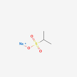 molecular formula C3H7NaO3S B1352157 2-Propanesulfonic acid sodium salt CAS No. 5399-58-6