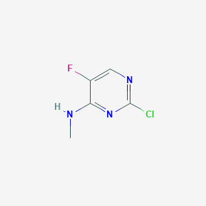 2-chloro-5-fluoro-N-methylpyrimidin-4-amine