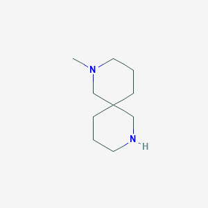 molecular formula C10H20N2 B1352205 2-Methyl-2,8-diazaspiro[5.5]undecane CAS No. 845290-58-6