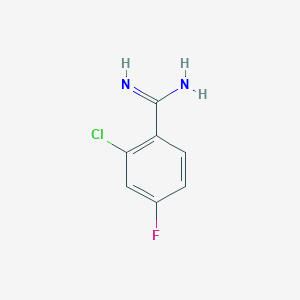2-Chloro-4-fluoro-benzamidine