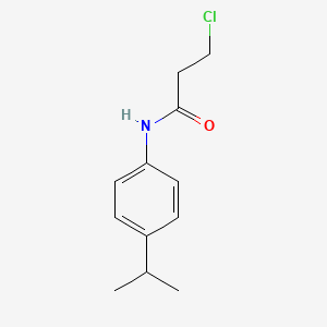 3-chloro-N-(4-isopropylphenyl)propanamide