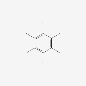 molecular formula C10H12I2 B1352252 1,4-Diiodo-2,3,5,6-tetramethylbenzene CAS No. 3268-21-1