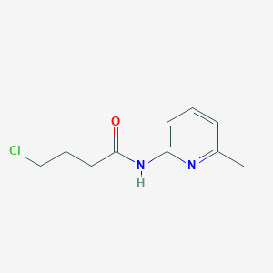 4-chloro-N-(6-methylpyridin-2-yl)butanamide
