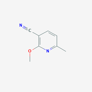 molecular formula C8H8N2O B1352284 2-methoxy-6-methylnicotinonitrile CAS No. 72918-03-7