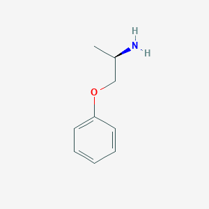 molecular formula C9H13NO B1352286 (R)-1-phenoxypropan-2-aMine 