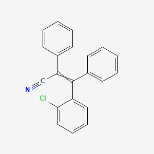3-(2-Chlorophenyl)-2,3-diphenylacrylonitrile