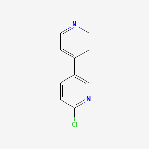 molecular formula C10H7ClN2 B1352306 6-Chloro-3,4'-bipyridine CAS No. 79739-22-3