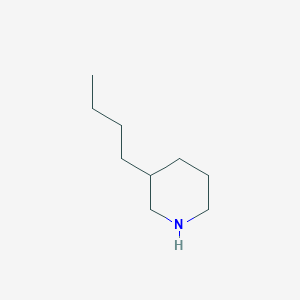 molecular formula C9H19N B1352307 3-Butylpiperidine 