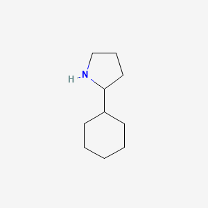 molecular formula C10H19N B1352309 2-Cyclohexylpyrrolidine CAS No. 367281-02-5