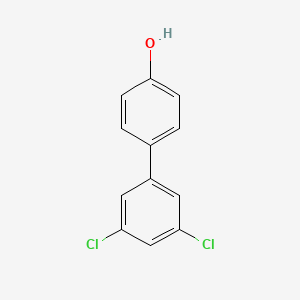 molecular formula C12H8Cl2O B1352328 4-(3,5-Dichlorophenyl)phenol CAS No. 4291-32-1