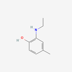 2-(Ethylamino)-4-methylphenol