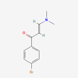molecular formula C11H12BrNO B1352342 (2E)-1-(4-bromophenyl)-3-(dimethylamino)prop-2-en-1-one CAS No. 849619-11-0