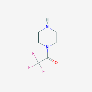 molecular formula C6H9F3N2O B1352365 三氟乙酰哌嗪 CAS No. 6511-88-2