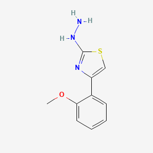 molecular formula C10H11N3OS B1352366 4-(2-Methoxyphenyl)-2(3h)-thiazolone hydrazone CAS No. 299169-54-3