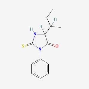 5-(1-Methylpropyl)-3-phenyl-2-thioxoimidazolidin-4-one