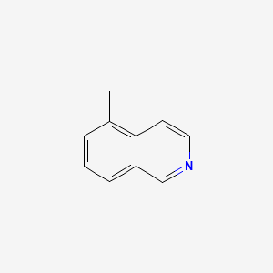 molecular formula C10H9N B1352389 5-Methylisoquinoline CAS No. 62882-01-3