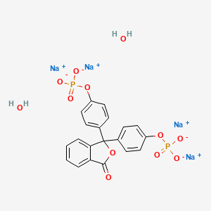 molecular formula C20H16NaO10P2 B1352390 CID 156593741 CAS No. 68807-90-9