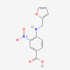 4-[(2-Furylmethyl)amino]-3-nitrobenzoic acid
