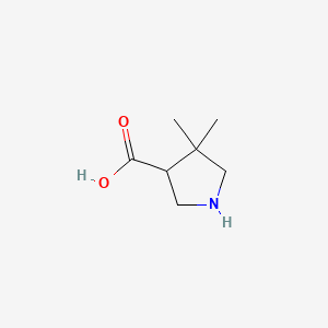 4,4-dimethylpyrrolidine-3-carboxylic Acid
