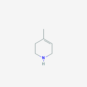molecular formula C6H11N B1352419 4-Methyl-1,2,3,6-tetrahydropyridine CAS No. 694-50-8