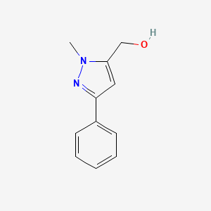 (1-Methyl-3-phenyl-1H-pyrazol-5-yl)methanol