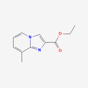 molecular formula C11H12N2O2 B1352470 Ethyl 8-methylimidazo[1,2-a]pyridine-2-carboxylate CAS No. 67625-40-5