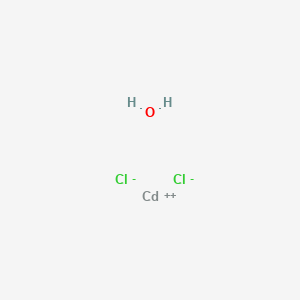 molecular formula CdCl2H2O B1352477 Cadmium chloride hydrate CAS No. 7990-78-5