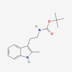 tert-butyl [2-(2-methyl-1H-indol-3-yl)ethyl]carbamate