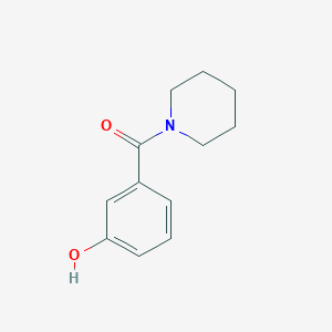 B1352515 3-(1-Piperidinylcarbonyl)phenol CAS No. 15504-60-6
