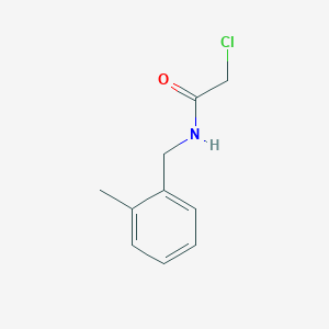 molecular formula C10H12ClNO B1352564 2-氯-N-(2-甲基苄基)乙酰胺 CAS No. 78710-36-8