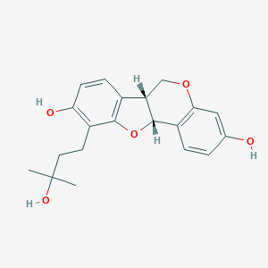molecular formula C20H22O5 B135258 Phaseollidin hydrate 
