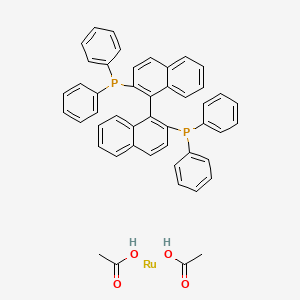 molecular formula C48H40O4P2Ru B1352581 (R)-Ru(OAc)2(BINAP) CAS No. 325146-81-4