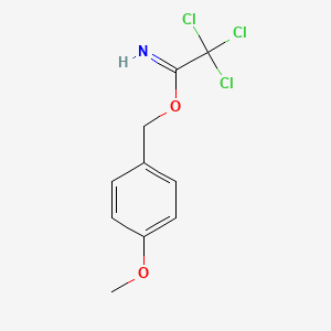 molecular formula C10H10Cl3NO2 B1352589 4-Methoxybenzyl 2,2,2-Trichloroacetimidate CAS No. 89238-99-3
