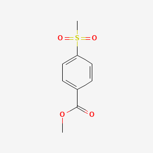 molecular formula C9H10O4S B1352632 Methyl 4-(methylsulfonyl)benzoate CAS No. 22821-70-1