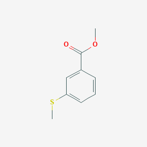 molecular formula C9H10O2S B1352633 Methyl 3-(methylthio)benzoate CAS No. 90721-40-7