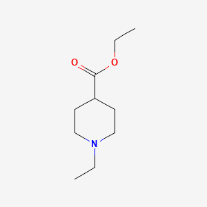 molecular formula C10H19NO2 B1352648 Ethyl 1-ethylpiperidine-4-carboxylate CAS No. 24252-38-8