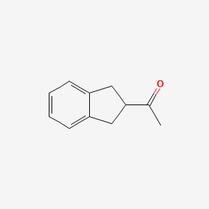 molecular formula C11H12O B1352655 2-Acetylindane CAS No. 33982-85-3