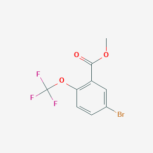 molecular formula C9H6BrF3O3 B1352659 Methyl 5-bromo-2-(trifluoromethoxy)benzoate CAS No. 773874-13-8