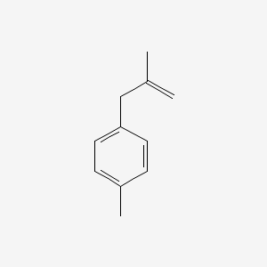 molecular formula C11H14 B1352664 2-甲基-3-(4-甲基苯基)-1-丙烯 CAS No. 40296-92-2