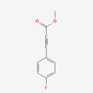 molecular formula C10H7FO2 B1352667 Methyl 3-(4-fluorophenyl)prop-2-ynoate CAS No. 42122-44-1