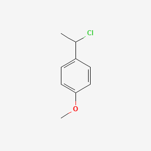 molecular formula C9H11ClO B1352675 1-(1-chloroethyl)-4-methoxybenzene CAS No. 1538-89-2